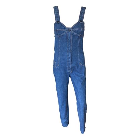 boy chanel denim 2015|Chanel denim jumpsuit.